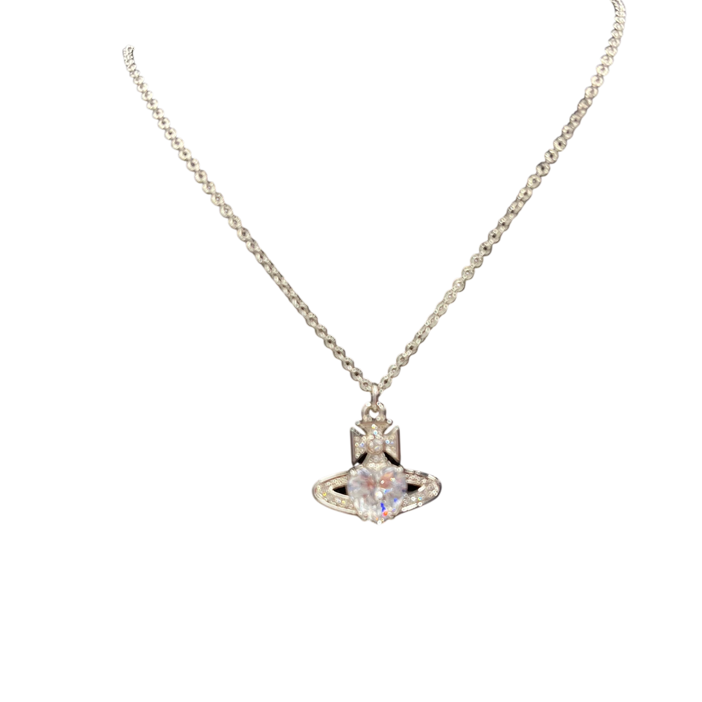 Necklace Vivienne Wastwood Rank(B) Silver