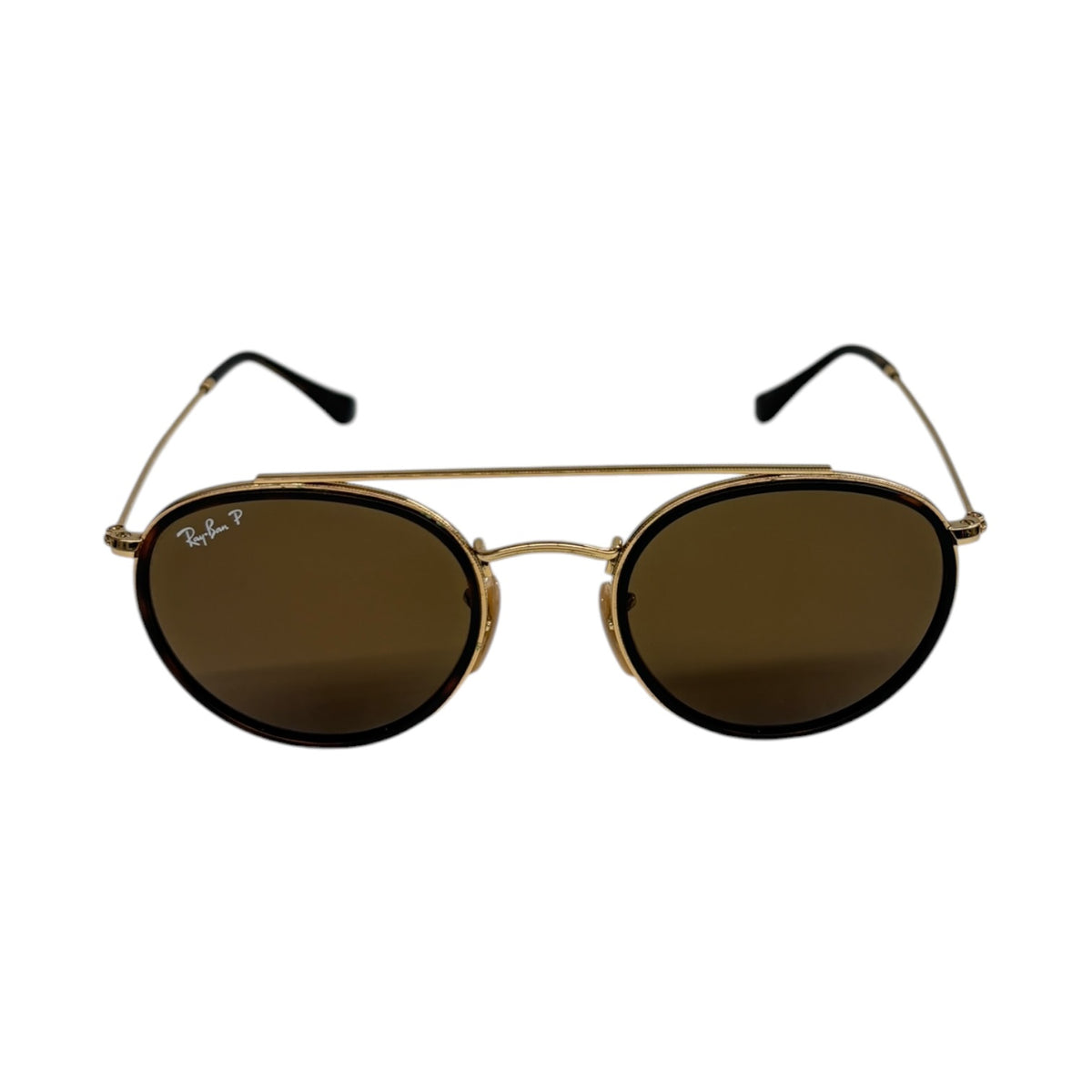 RAY-BAN Sunglasses RB3647-N Gold and Brown