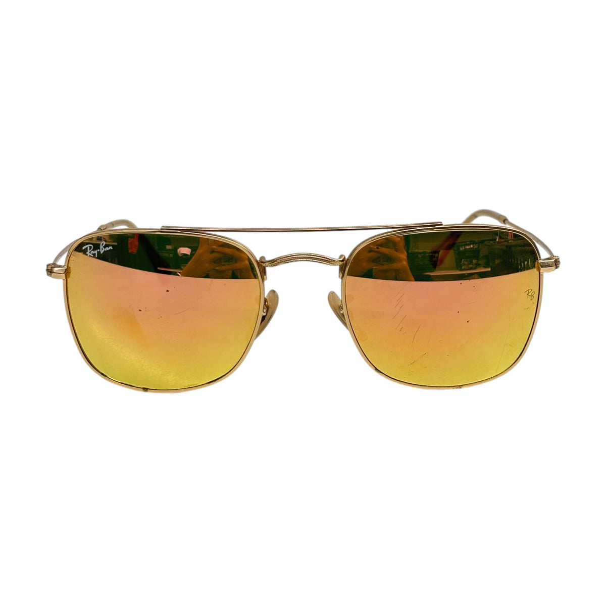 RAY-BAN Sunglasses RB3557 Gold