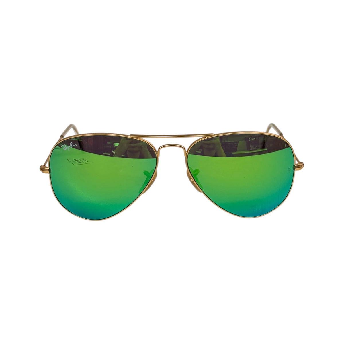 RAY-BAN Sunglasses RB3025 Gold and Green