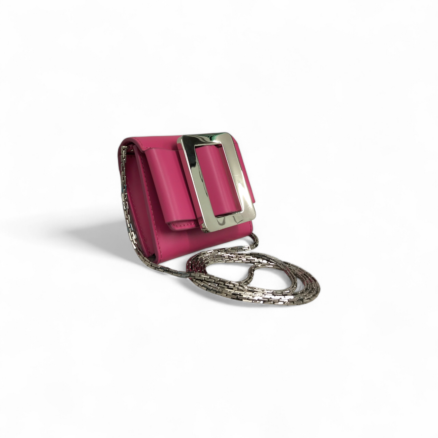 BOYY Shoulder Pouch Shocking Pink Buckle coin purse Rank (B)