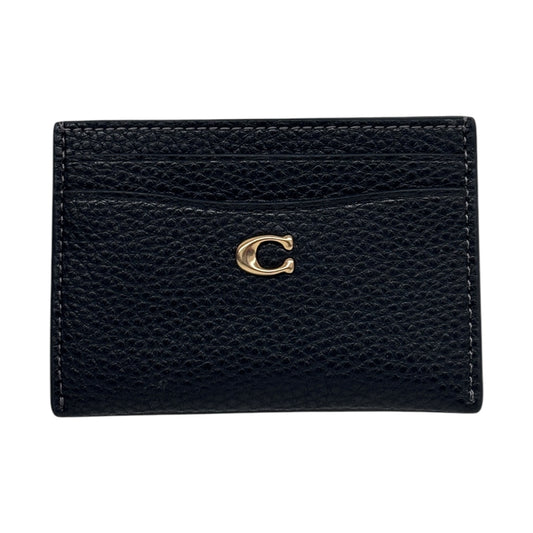 COACH Card Case CM436 Black
