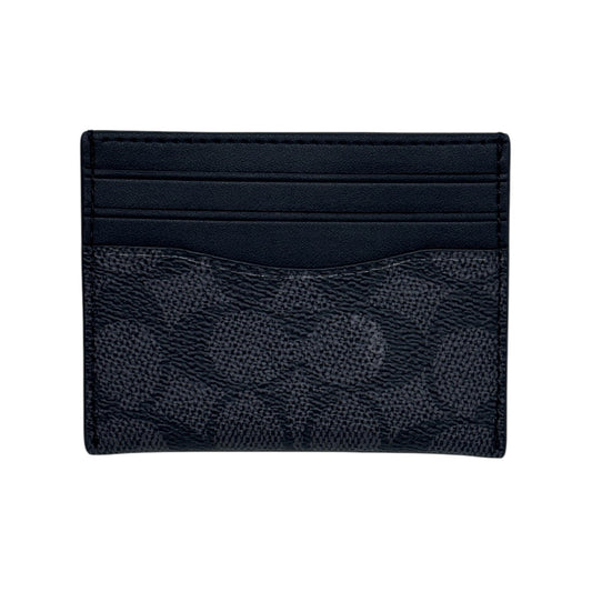 COACH Card Case 936 Black