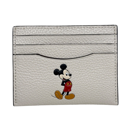 COACH Card Case CR375 Khaki