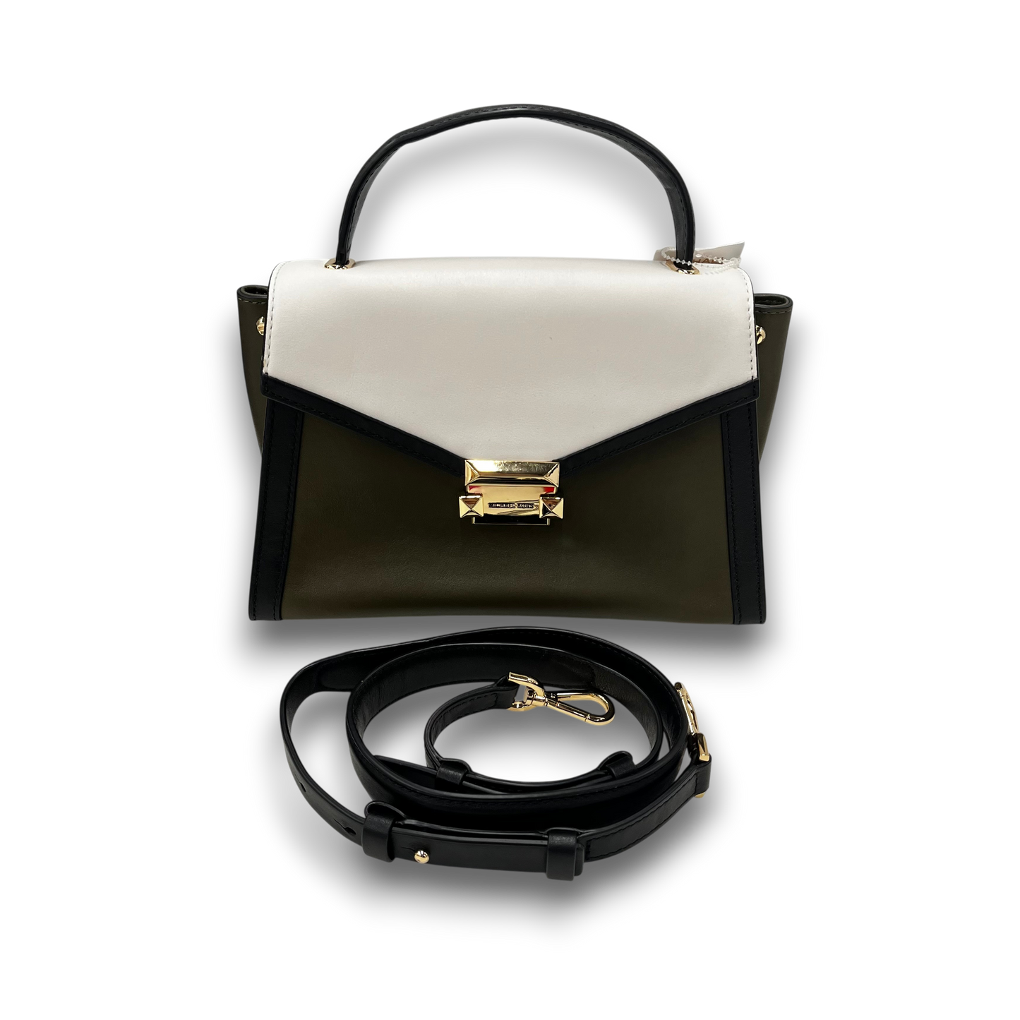MICHAEL KORS 2WAY Bag 30S9GWHS2T Rank(B) White And Olive