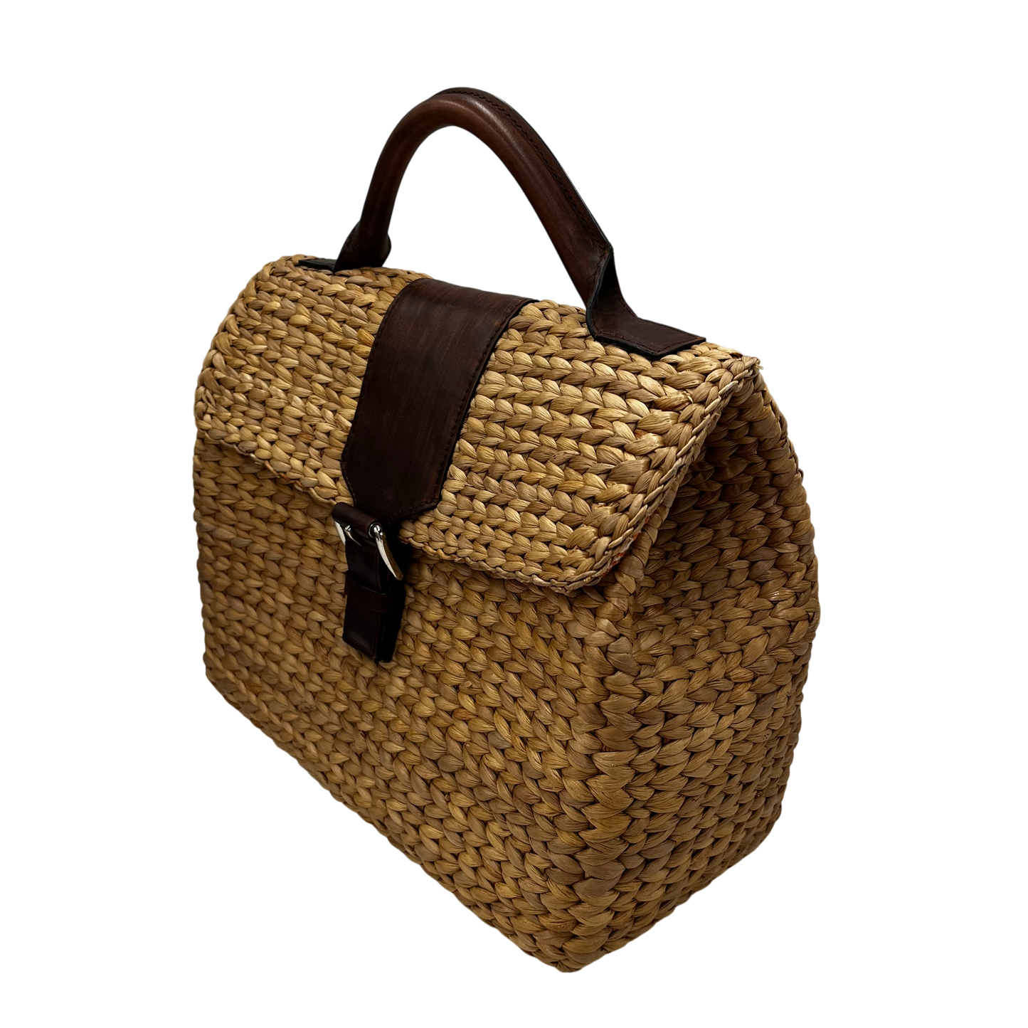VT THAI Handbag Rank(B) Brown VIPHA WICKER