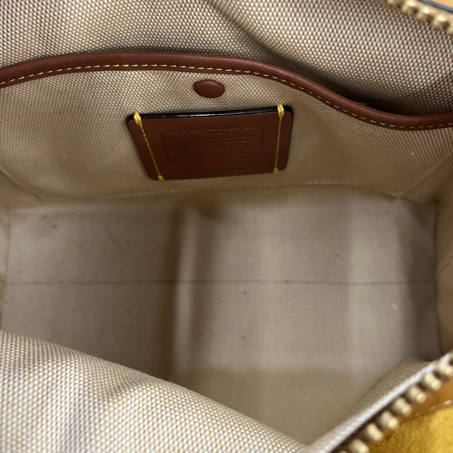 COACH 2WAY Bag CA302 Rank(B) Beige