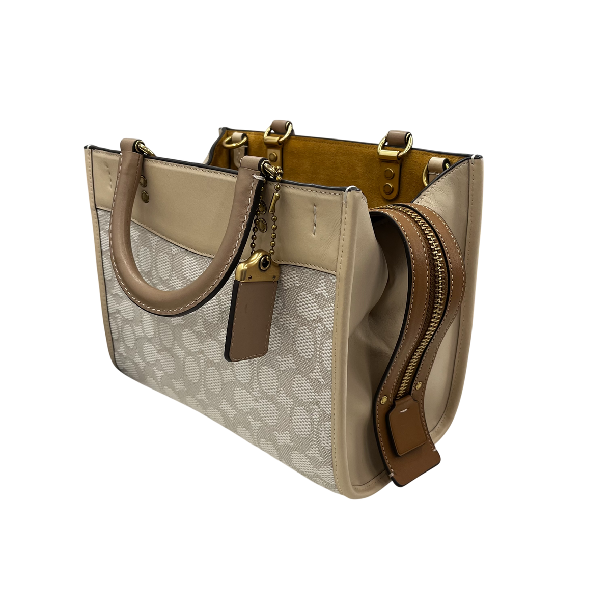 COACH 2WAY Bag CA302 Rank(B) Beige