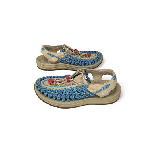 KEEN Sandal 37.5 Lady's Beige/Blue 1025187 Rank B