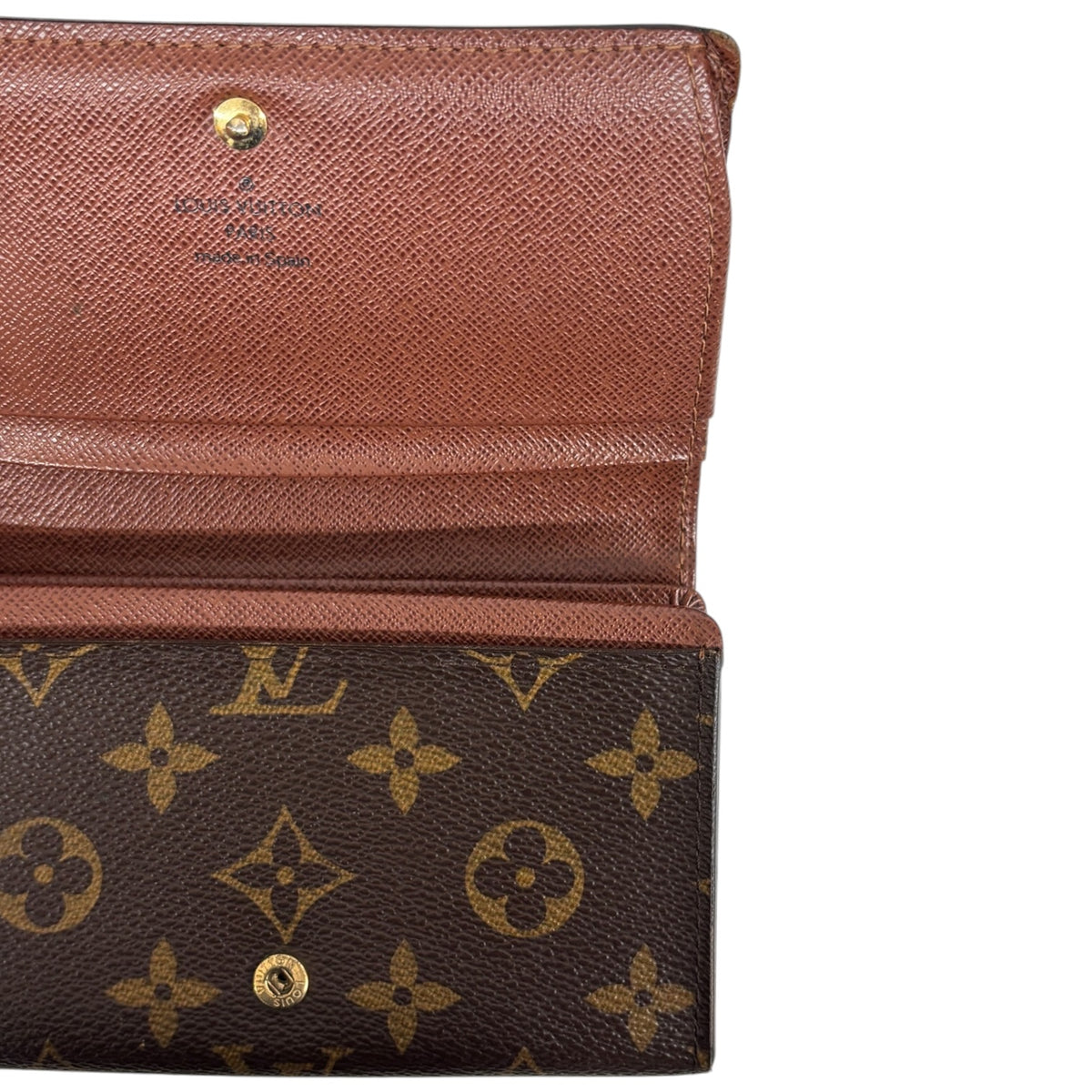 LOUIS VUITTON Two-Fold Monogram M61735 Brown