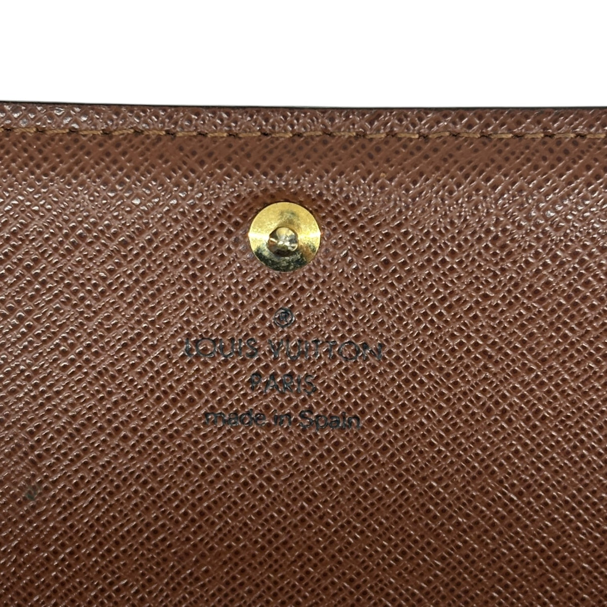 LOUIS VUITTON Two-Fold Monogram M61735 Brown