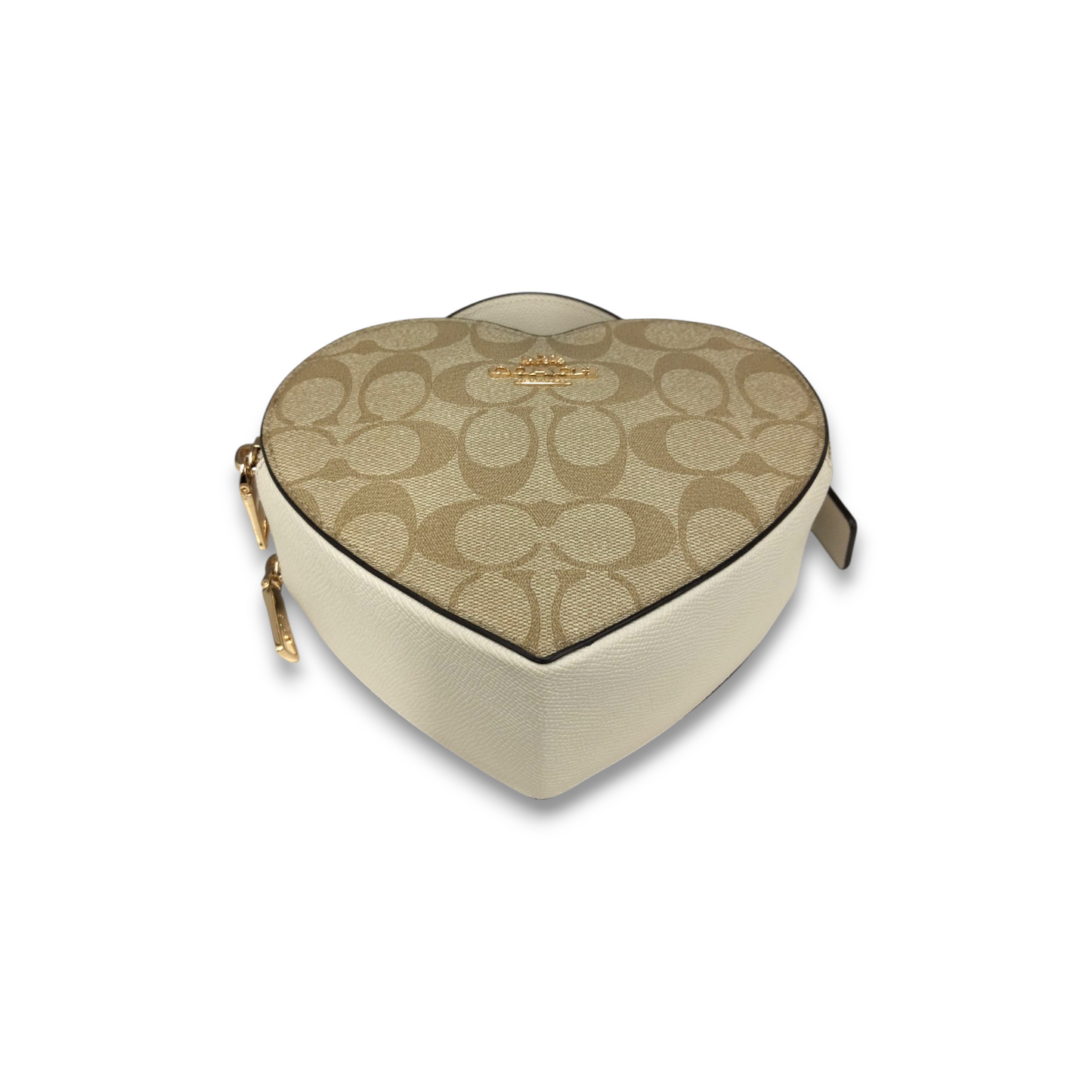 COACH 2WAY Bag CJ450 Beige Rank A