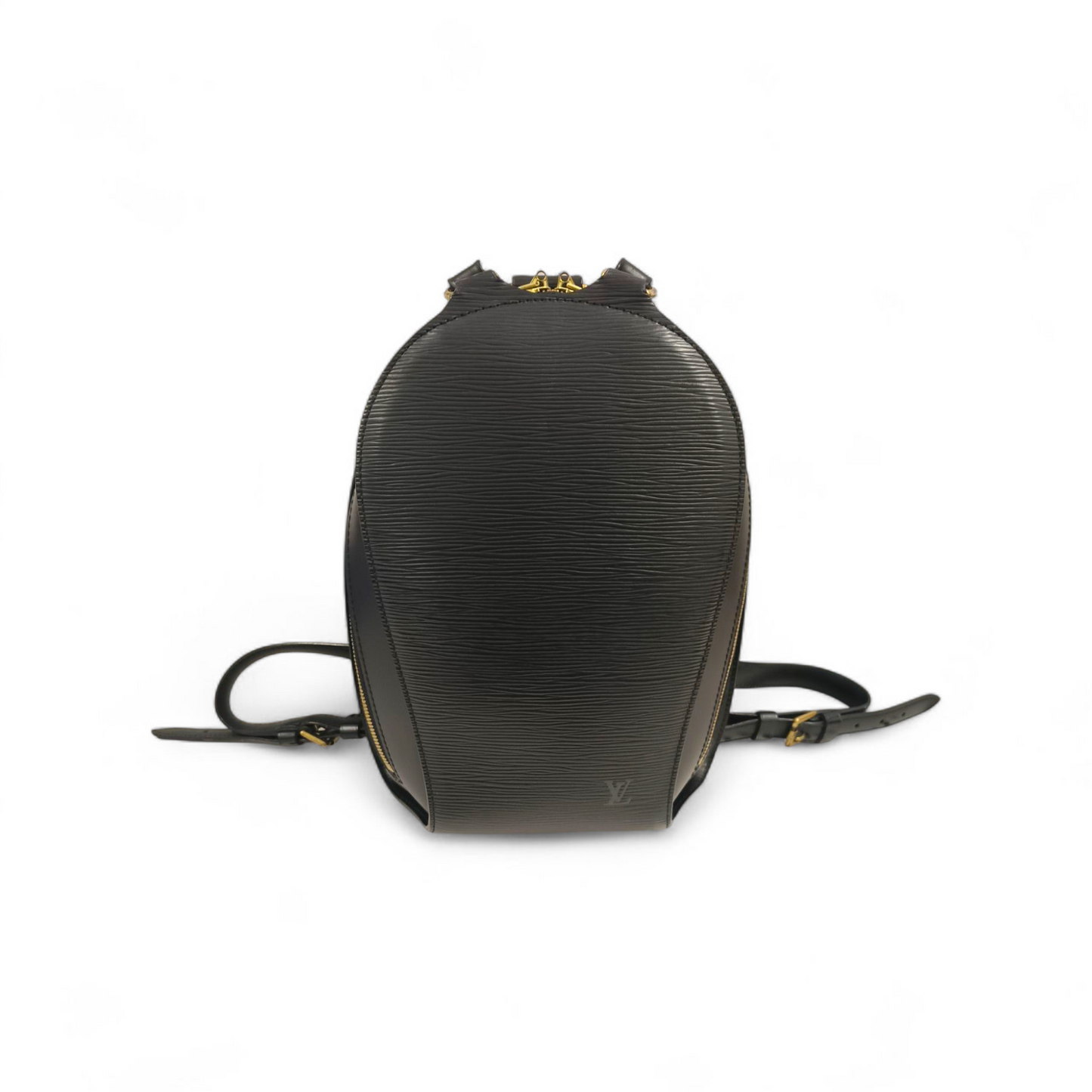 LOUIS VUITTON Rucksack Epi M52232 Black VI0032 Rank B