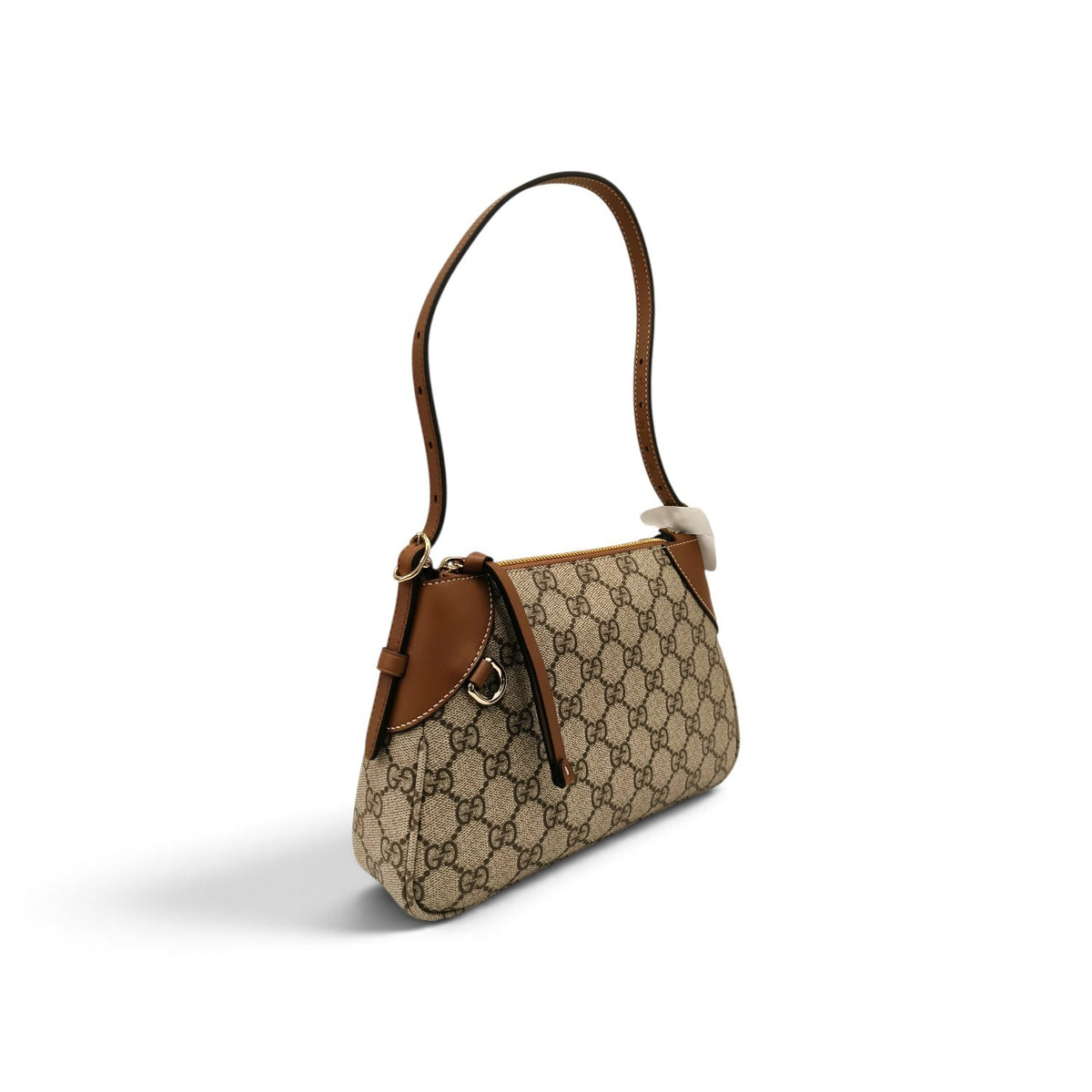 GUCCI 2WAY Bag 815218 Brown 498879 GG Emblem Small