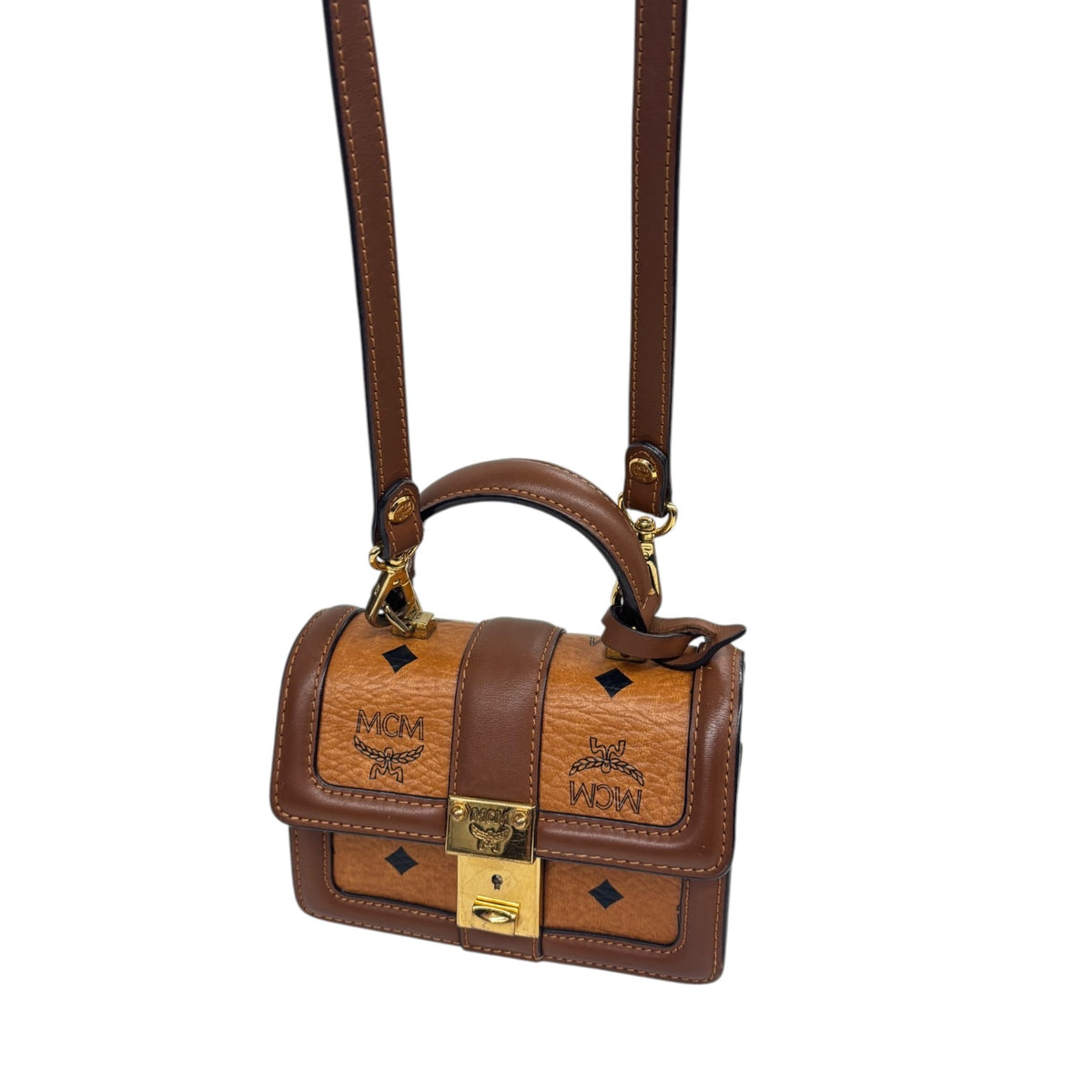 MCM Shoulder Bag MWT25XT55C0001 Brown