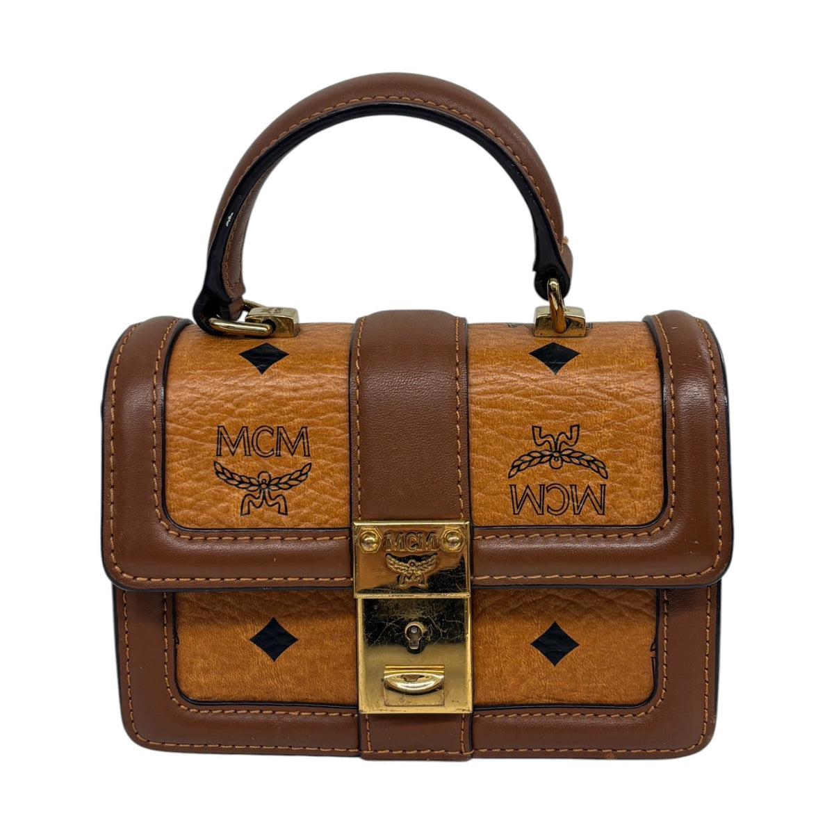 MCM Shoulder Bag MWT25XT55C0001 Brown