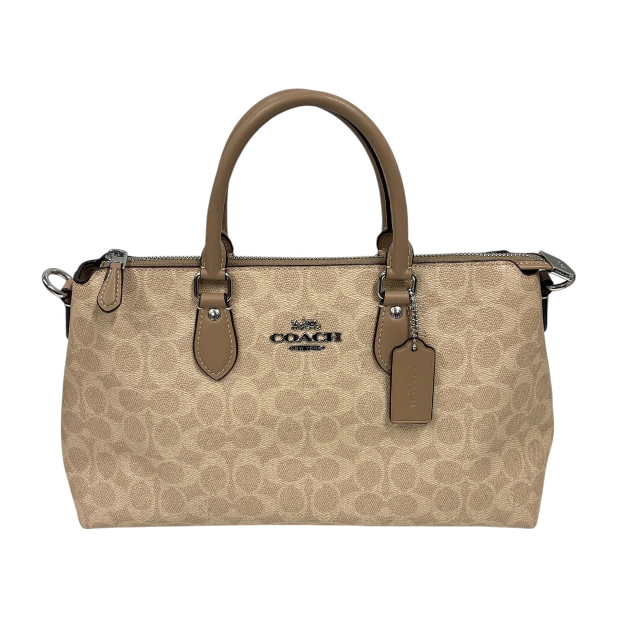 COACH 2Way Bag CW422 Beige