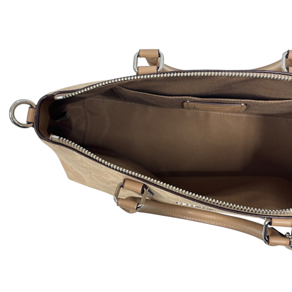 COACH 2Way Bag CW422 Beige