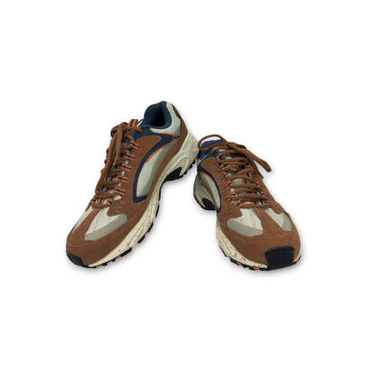 SKECHERS Sneaker SIZE 26cm Mens STAMINA SNOOP 91 Ivory/Brown 251018
