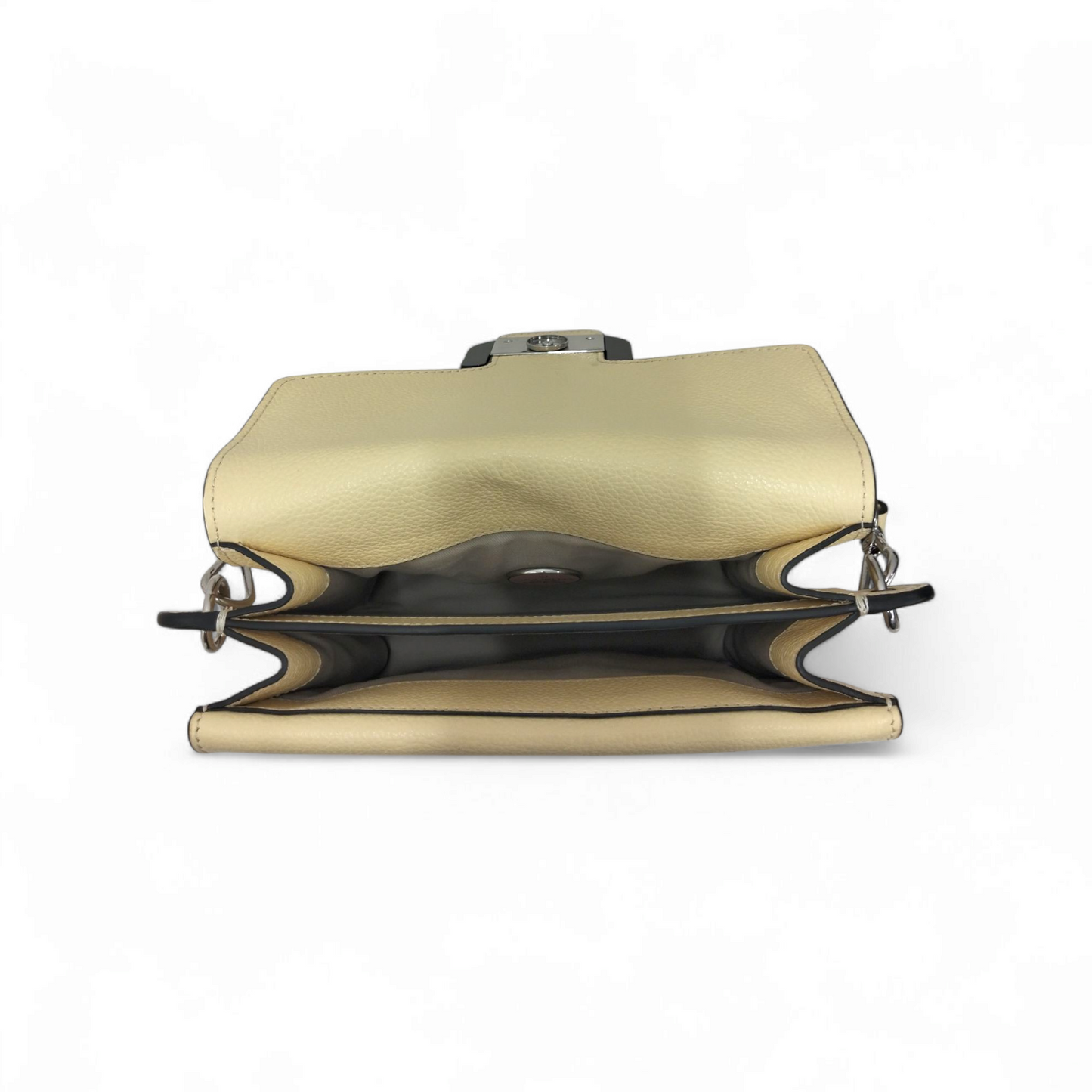 COCCINELLE 2WAY Bag Yellow Stain EM7120101 Rank B