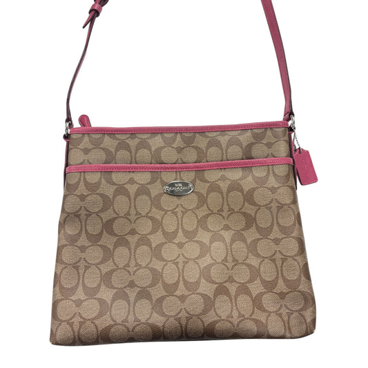COACH 2WAY BAG F34938 Brown/Pink