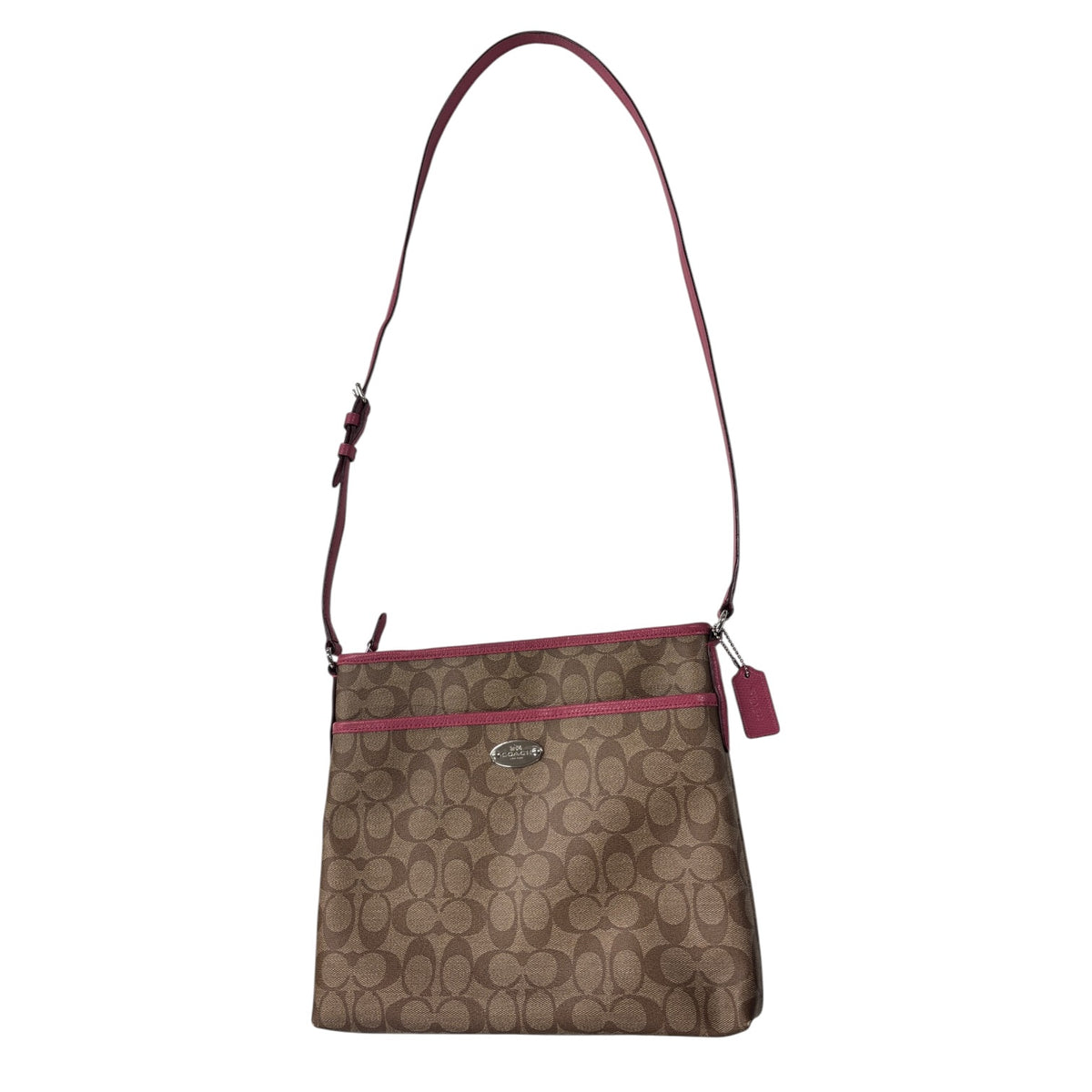 COACH 2WAY BAG F34938 Brown/Pink