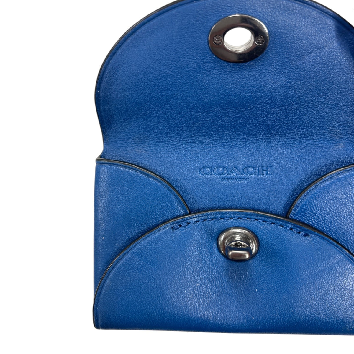 COACH CARD CASE Blue