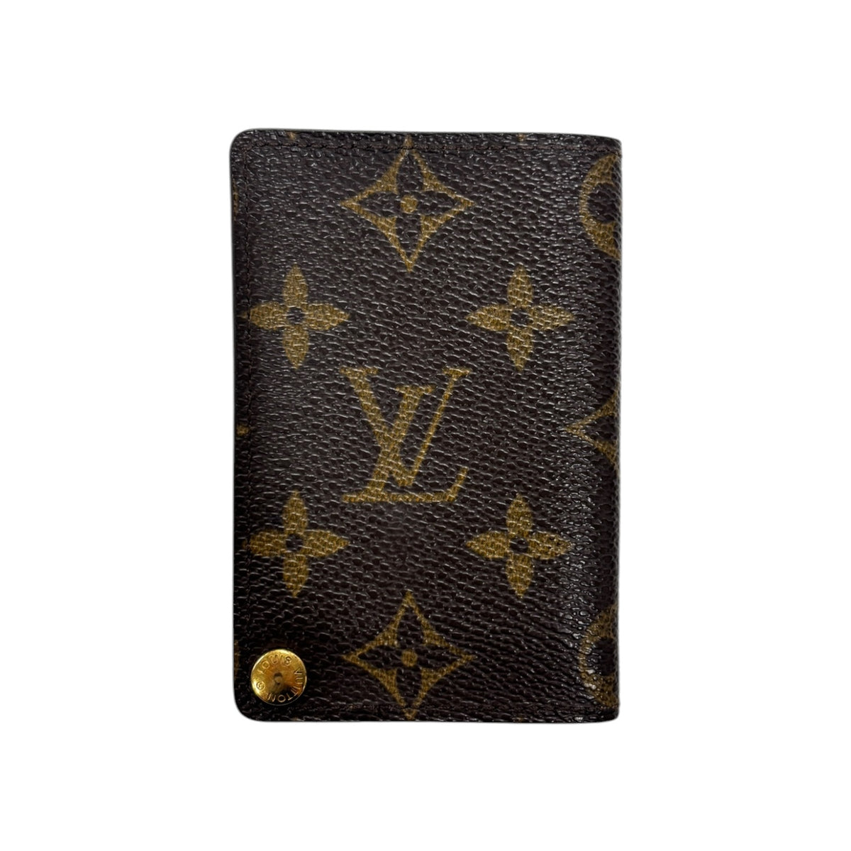LOUIS VUITTON Card Case M60937 CT0012 Brown