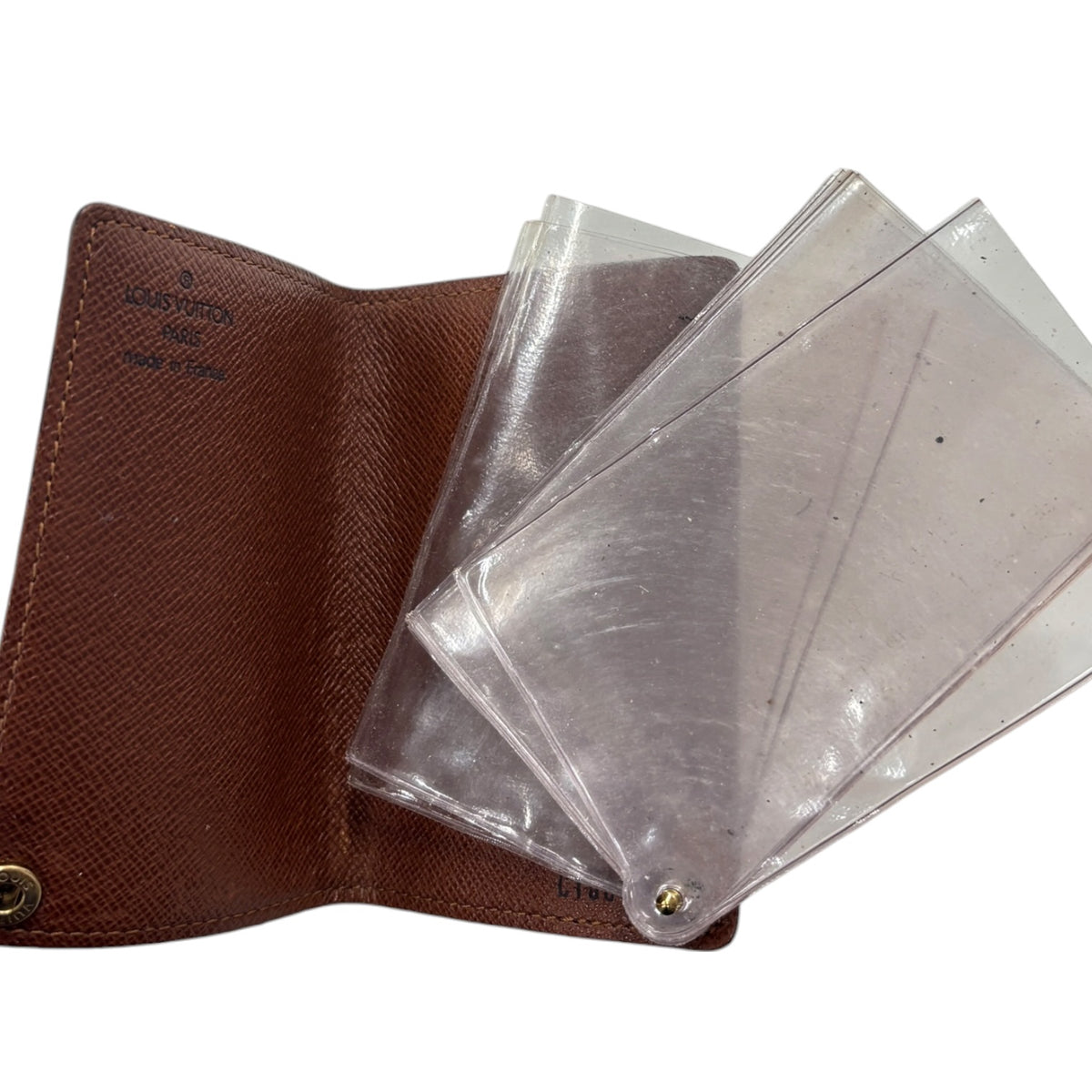 LOUIS VUITTON Card Case M60937 CT0012 Brown
