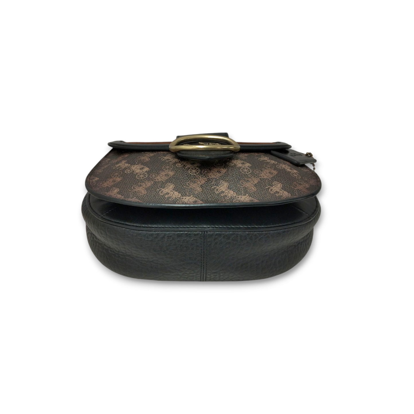 COACH Shoulder  Bag D2057-88236 Brown *Stain TAG Damage* Rank B