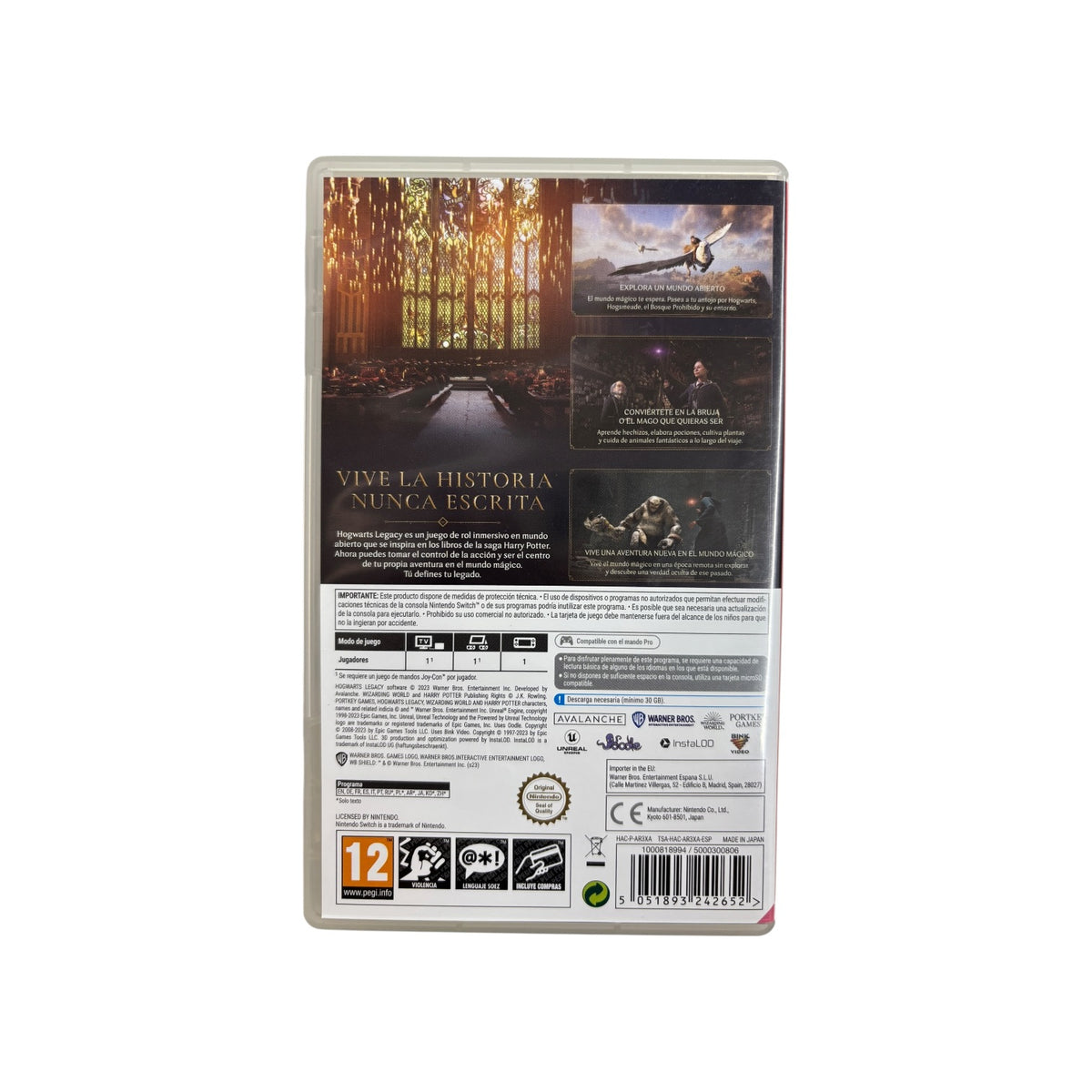 HOBBY HORWARTS LEGACY SWITCH 1 SOFT
