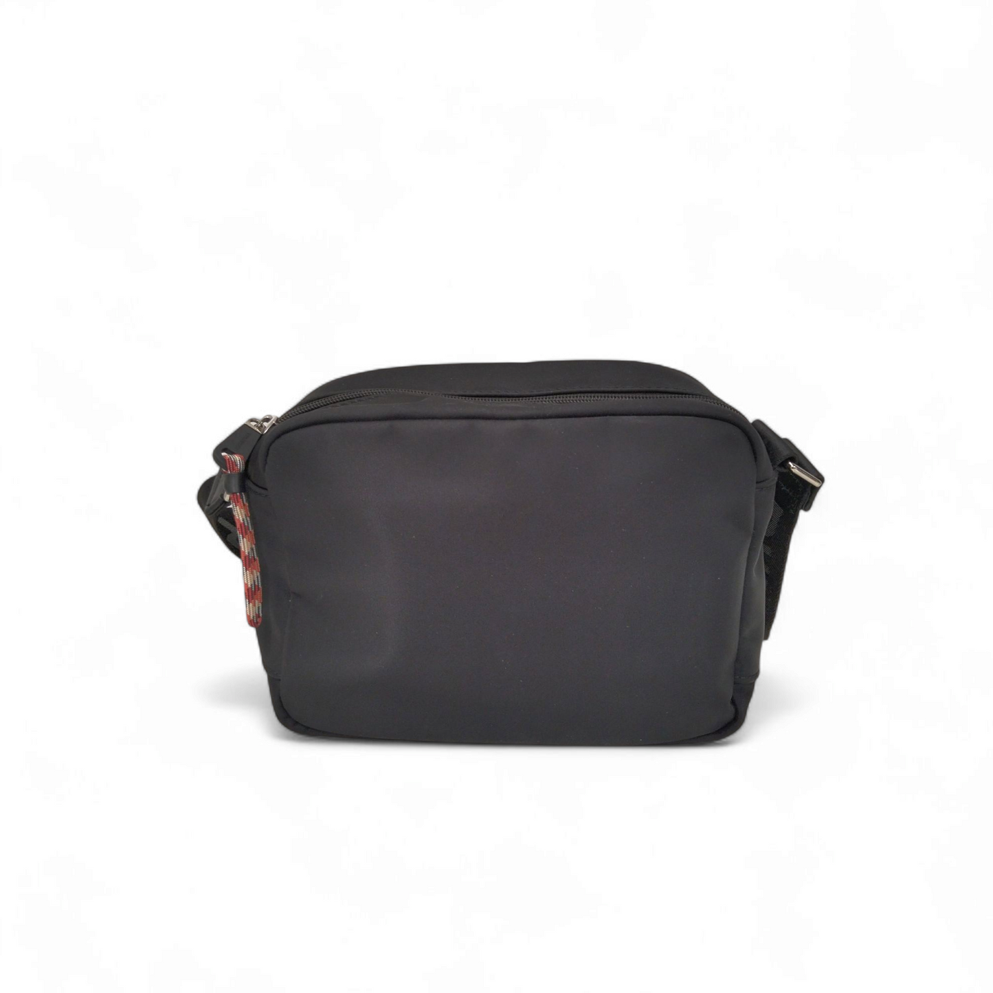 BURBERRY Nylon Shoulder Bag 4015148 Black ECONYL Rank B