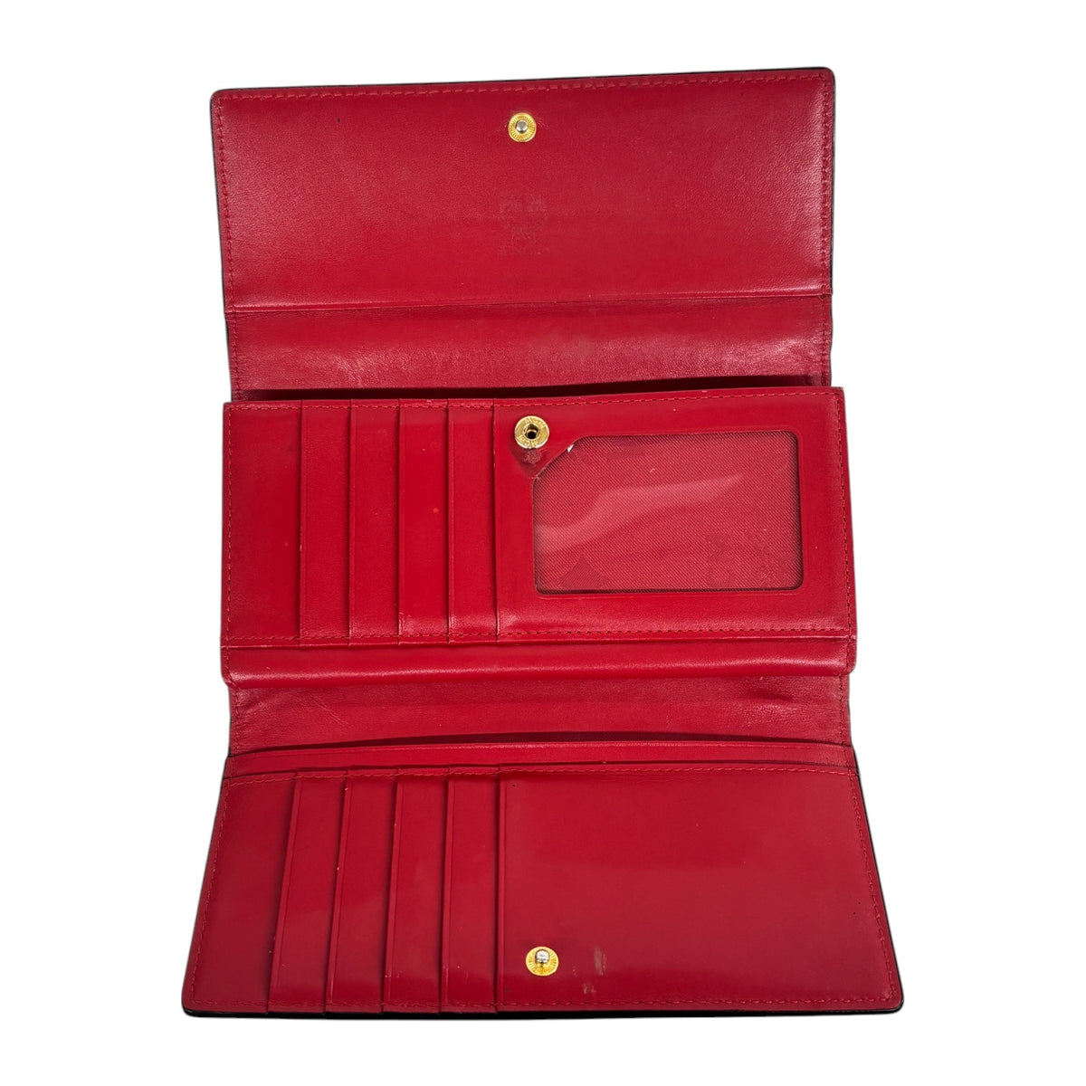 MCM LONG WALLET MYL1ALN07RE001 RED
