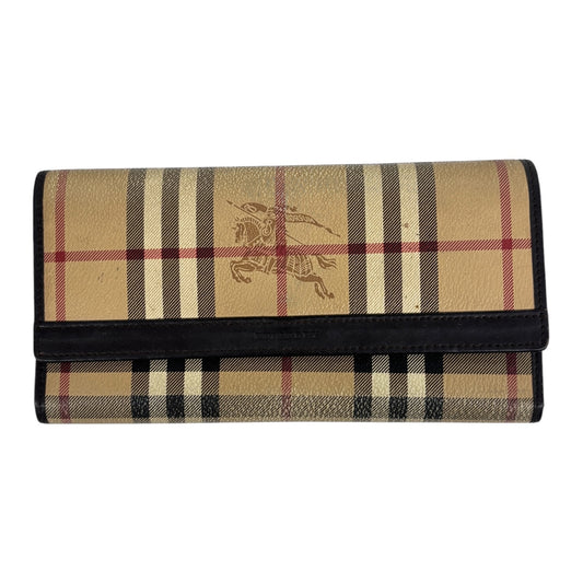 BURBERRY LONG WALLET BEIGE