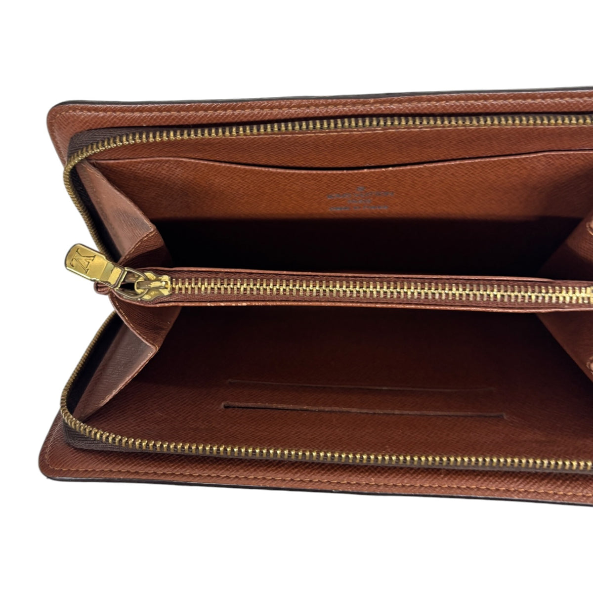 LOUIS VUITTON LONG WALLET M61727 BROWN