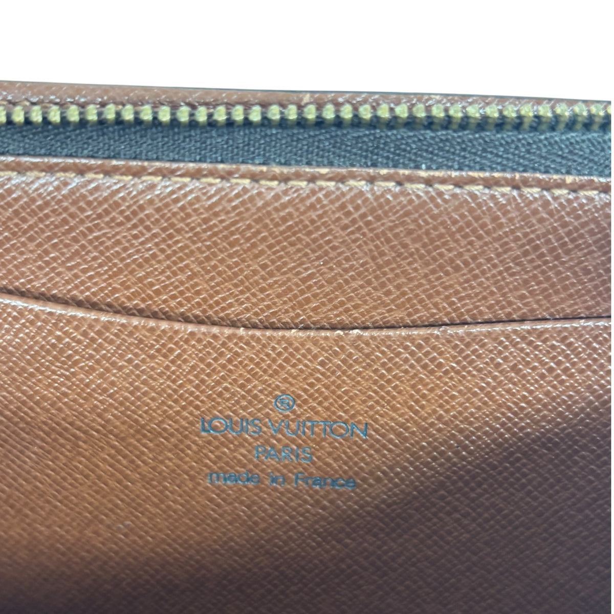 LOUIS VUITTON LONG WALLET M61727 BROWN