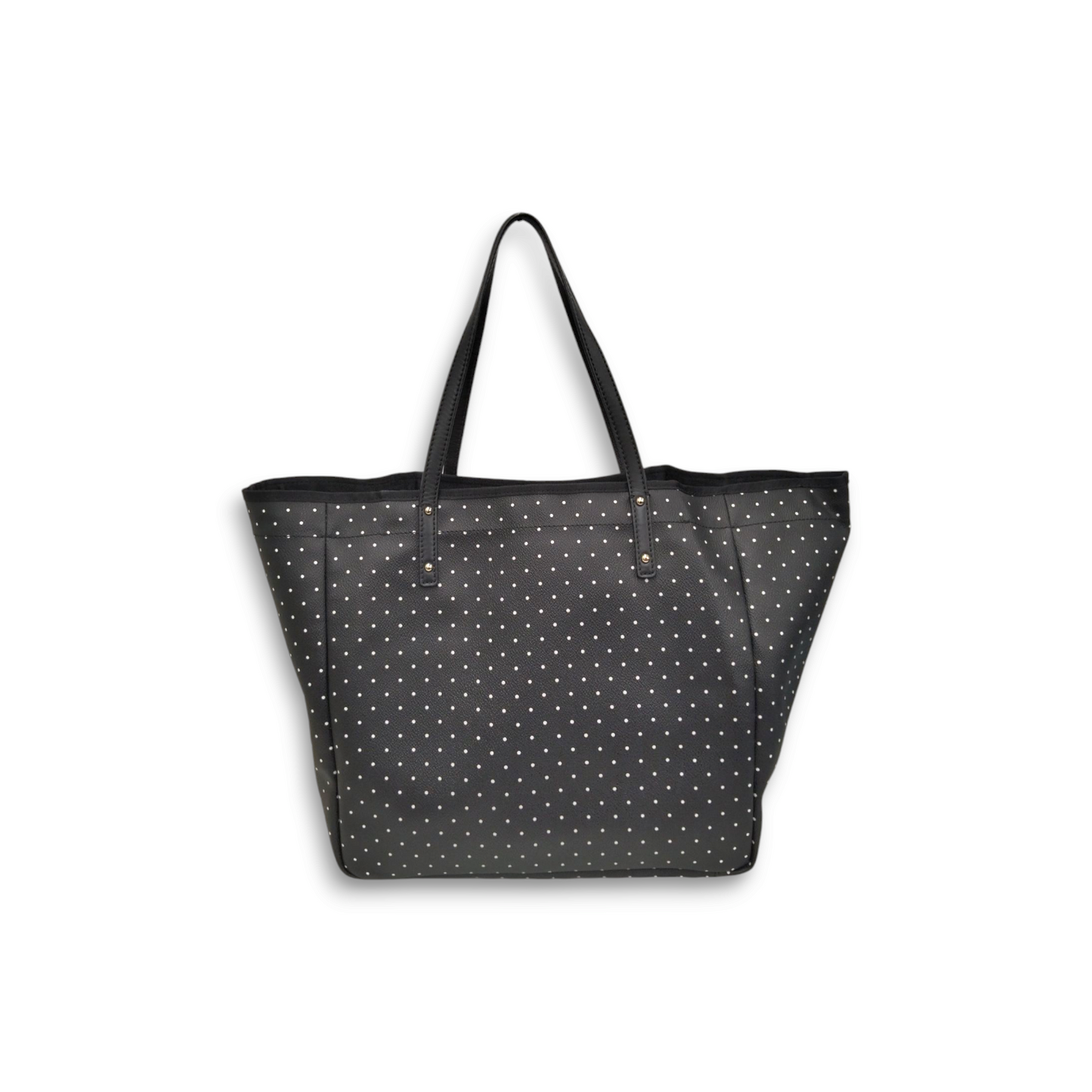 Kate Spade Tote Bag WKRU1735 Black And White Rank B