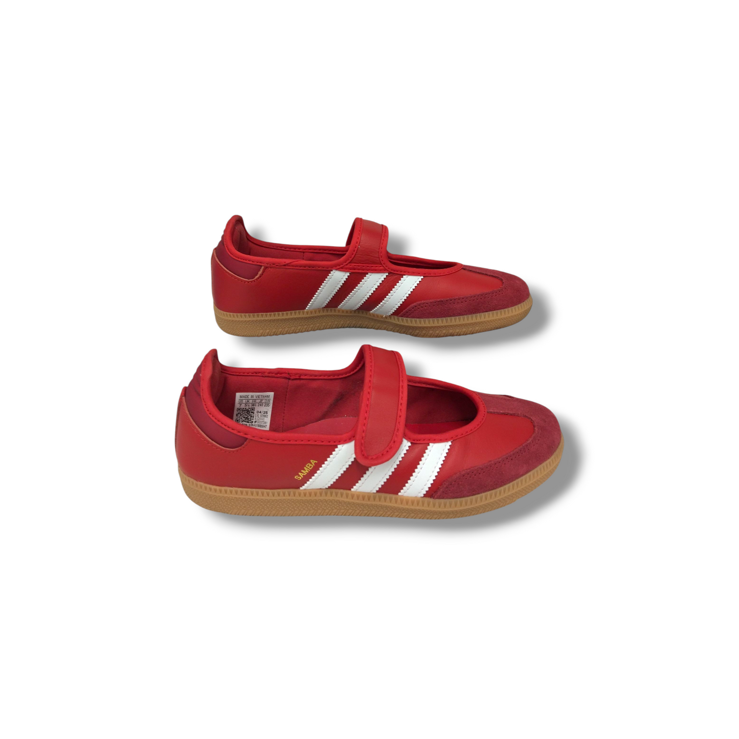 Adidas Samba Jane  Sandal Lady Size 38 2/3 Red JQ6446 Rank AB