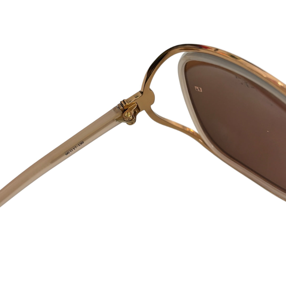 LINDA FARROW SUNGLASSES BEIGE