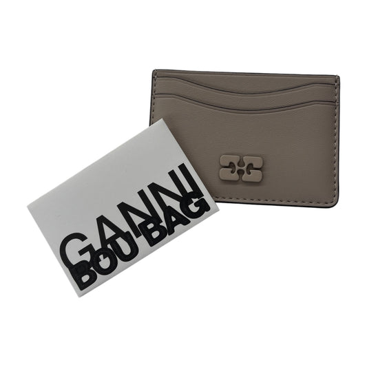 GANNI Card Case Beige