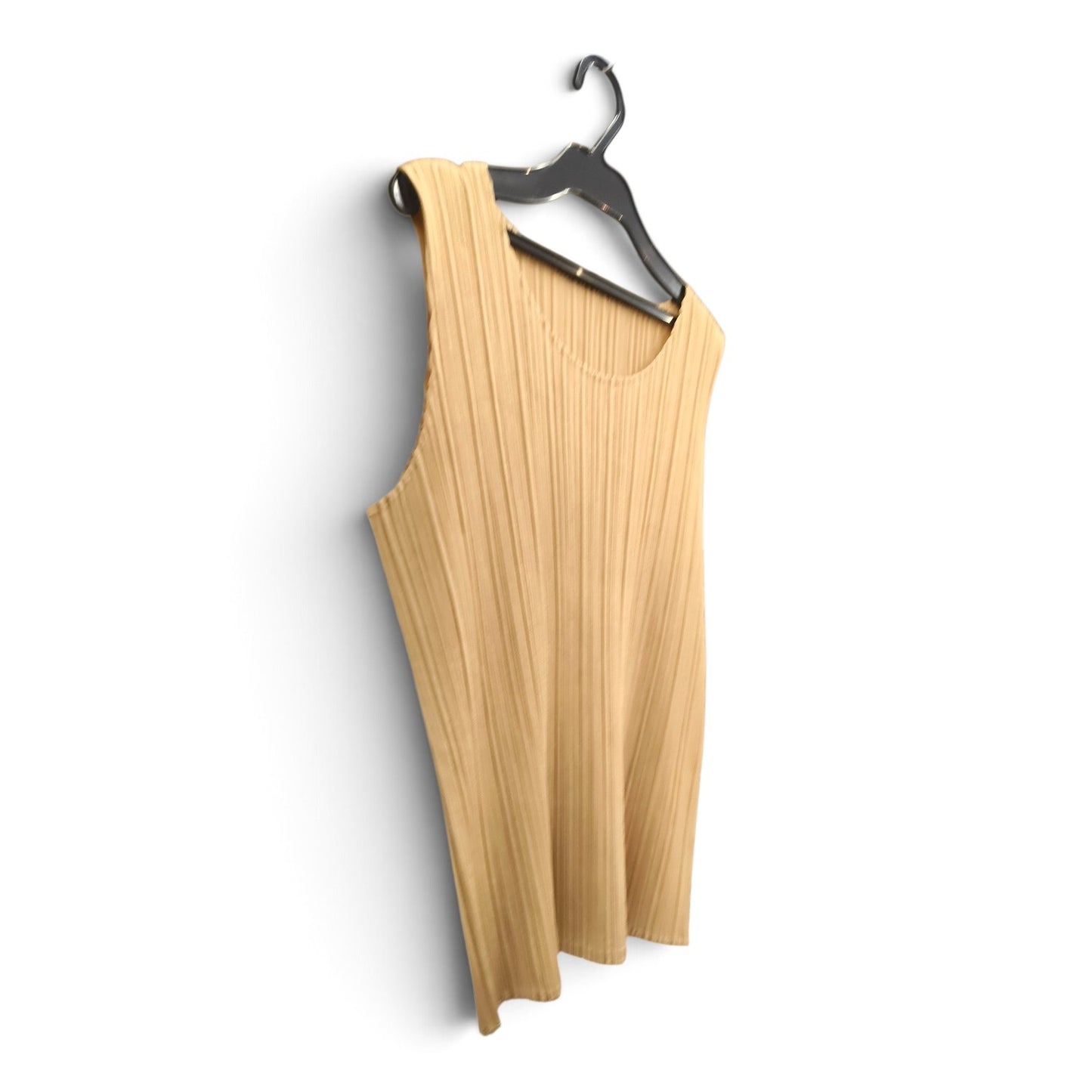 ISSEY MIYAKE x IKKO TANAKA Tank Top 4 Lady's Brown PP96-JK791 Rank B