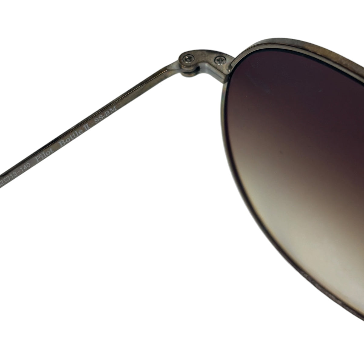 FRENCY & MERCURY Sunglasses SS-BM Pilot Bottle Brown