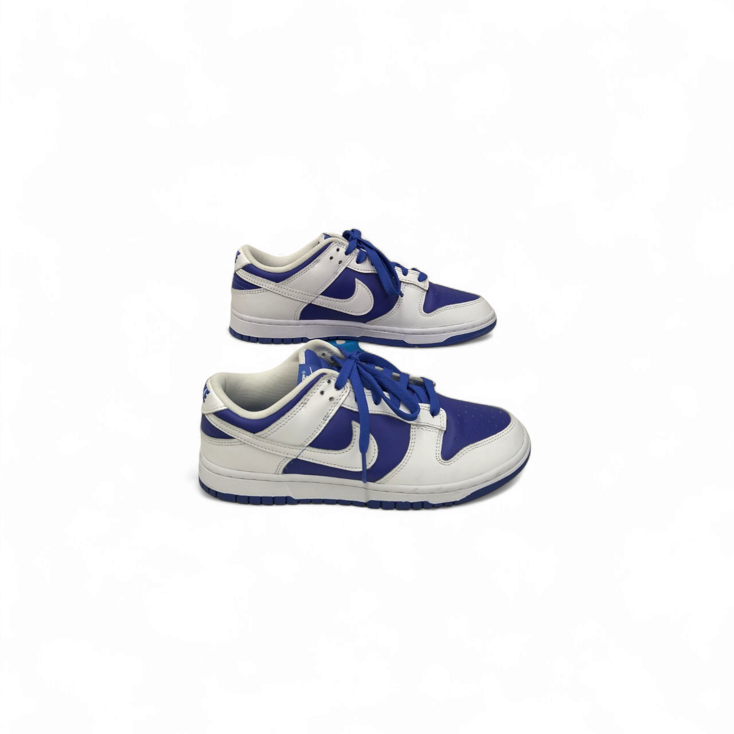 NIKE Sneaker SIZE 41 DD1391-401 Mens White/Blue *Stain* Rank B
