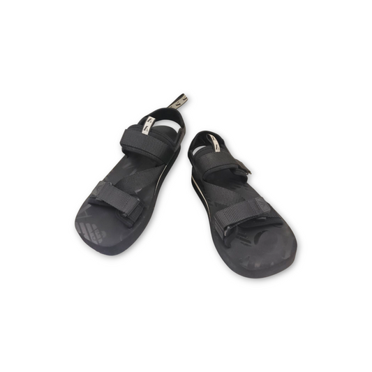 EMPORIO ARMANI Sandal SIZE 43 Mens Black *Stain* Rank B