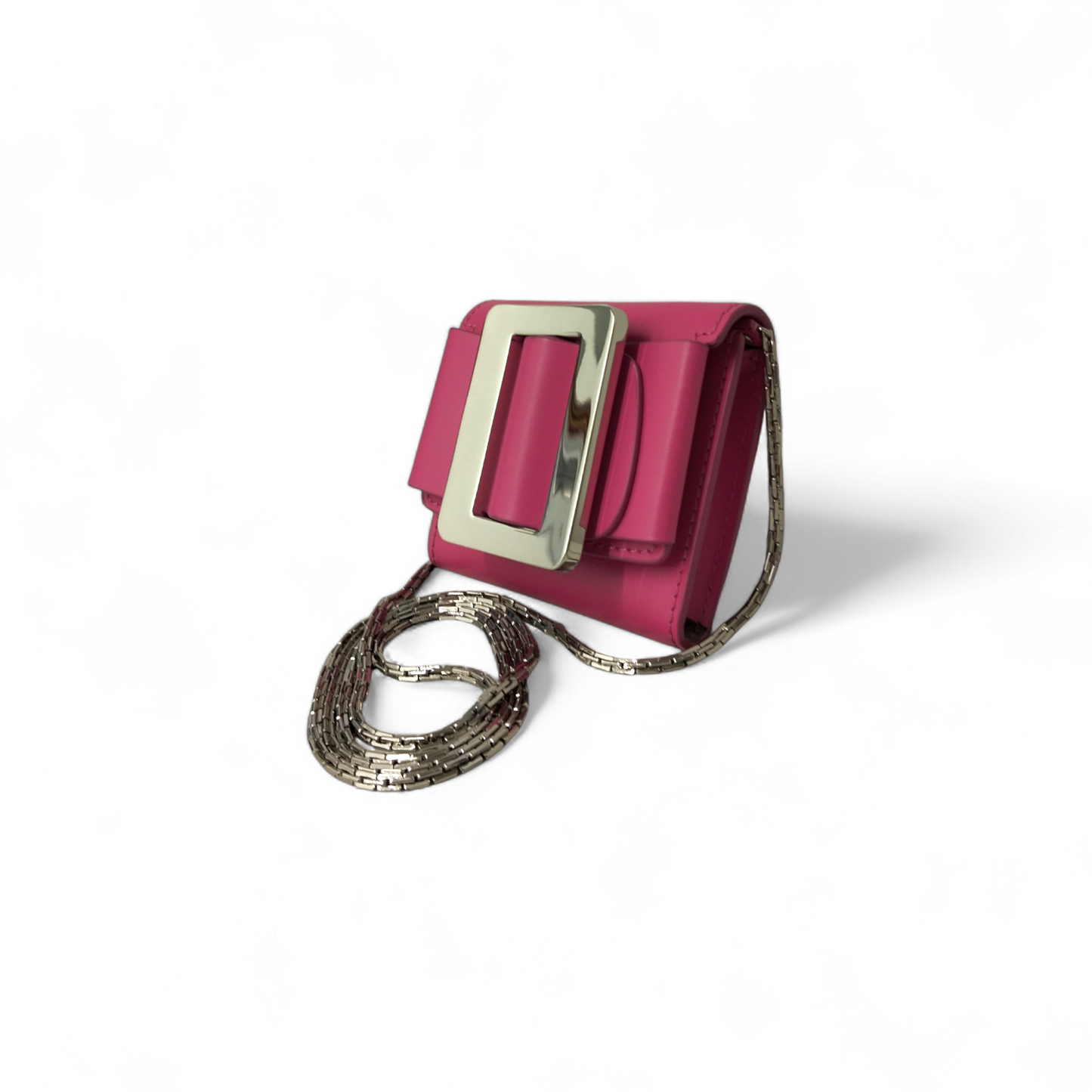 BOYY Shoulder Pouch Shocking Pink Buckle coin purse Rank (B)
