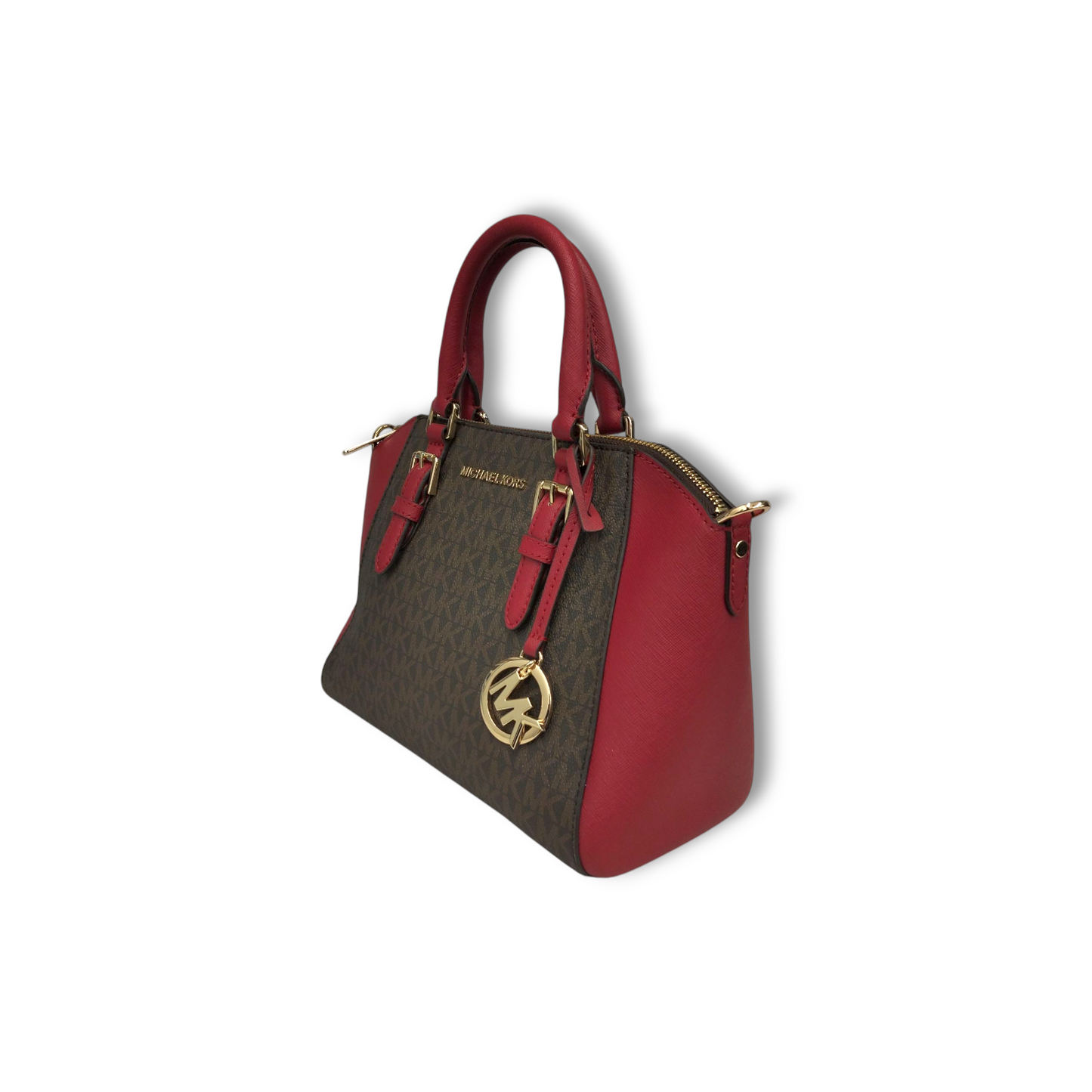 MICHAEL KORS 2WAY BAG 35H8GV6M8B Brown And Red Rank B