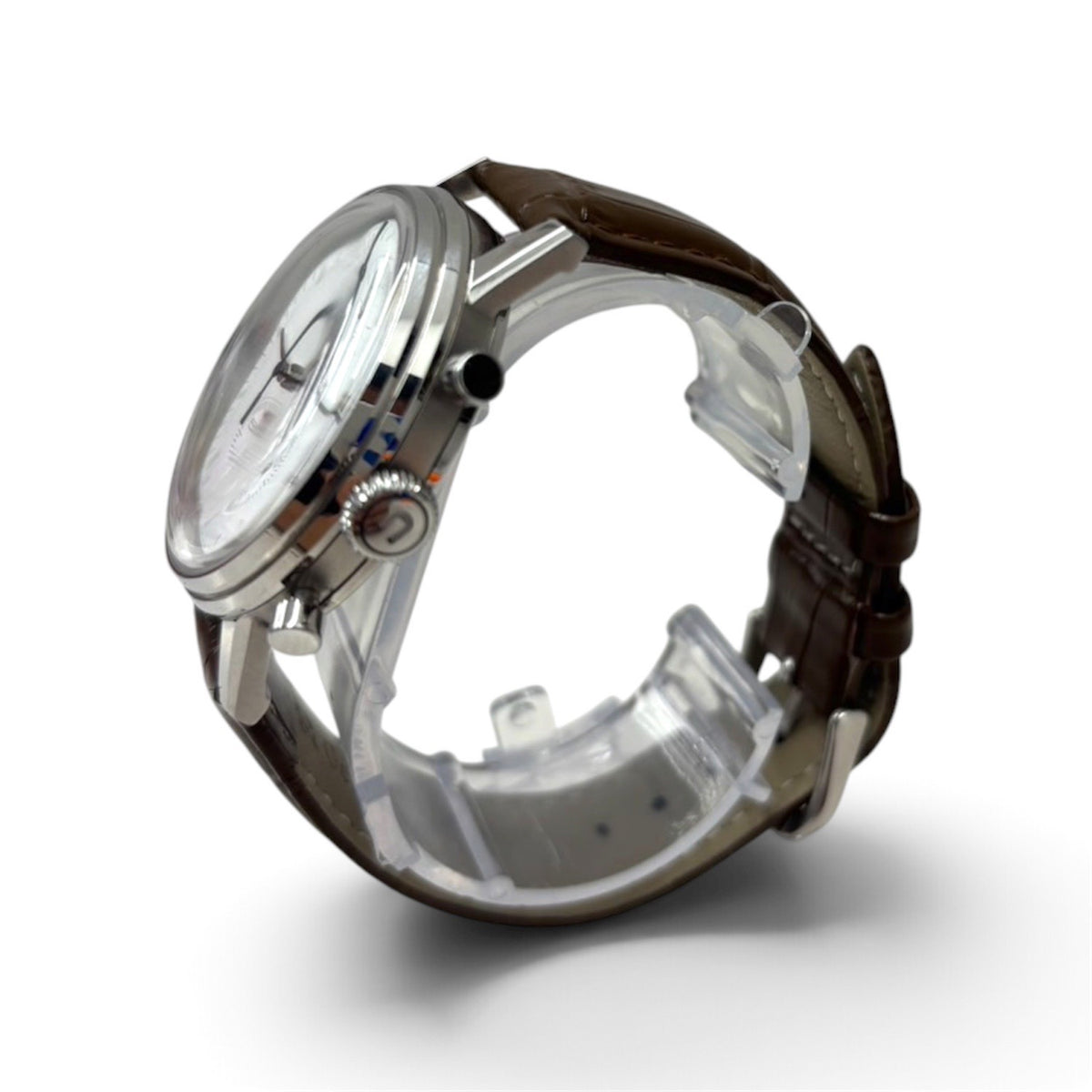ีUNDONE WRIST WATCH MINIMALIST SILVER CHRONOGRAPH RANK (B)