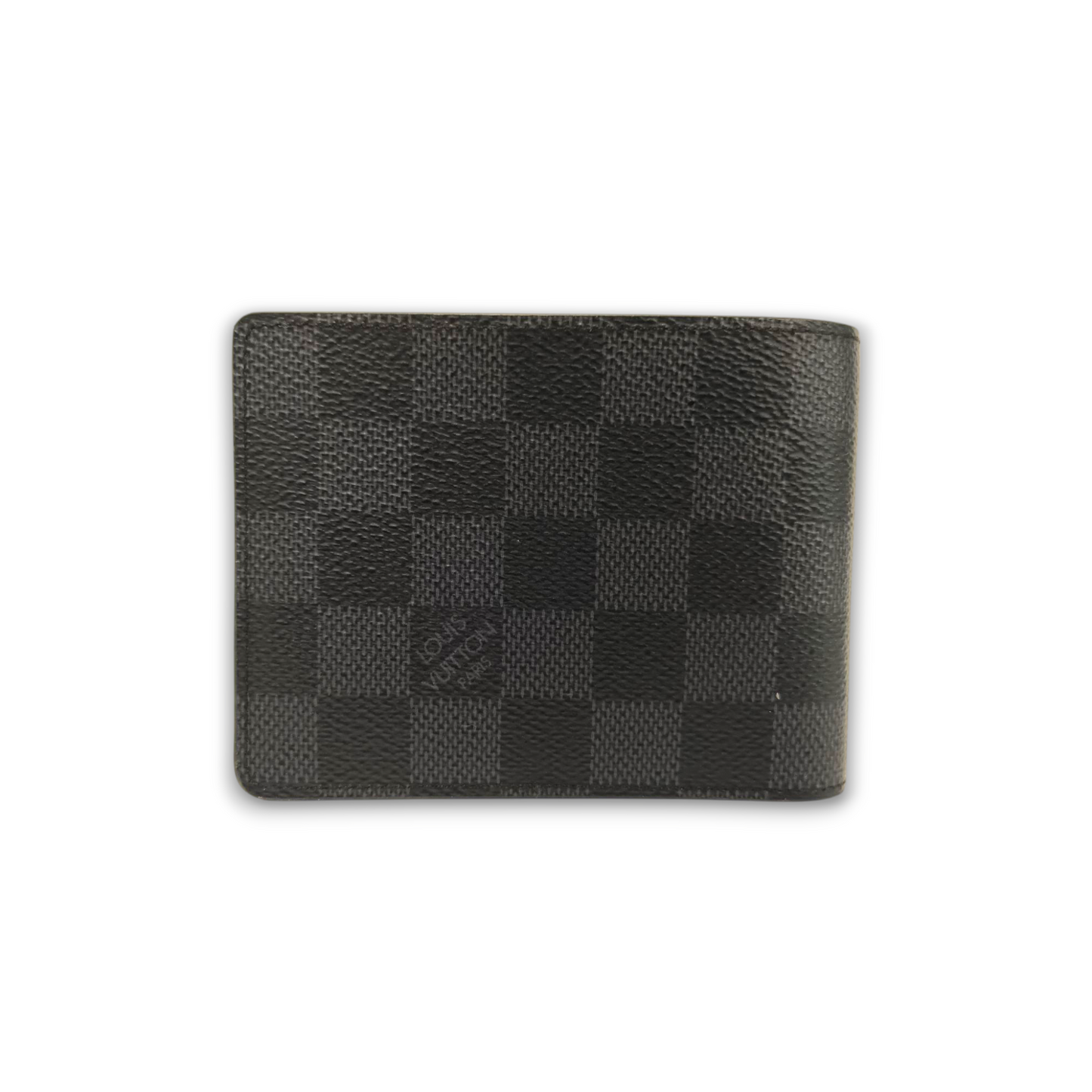 LOUIS VUITTON Wallet N63261 Black NFC Rank B