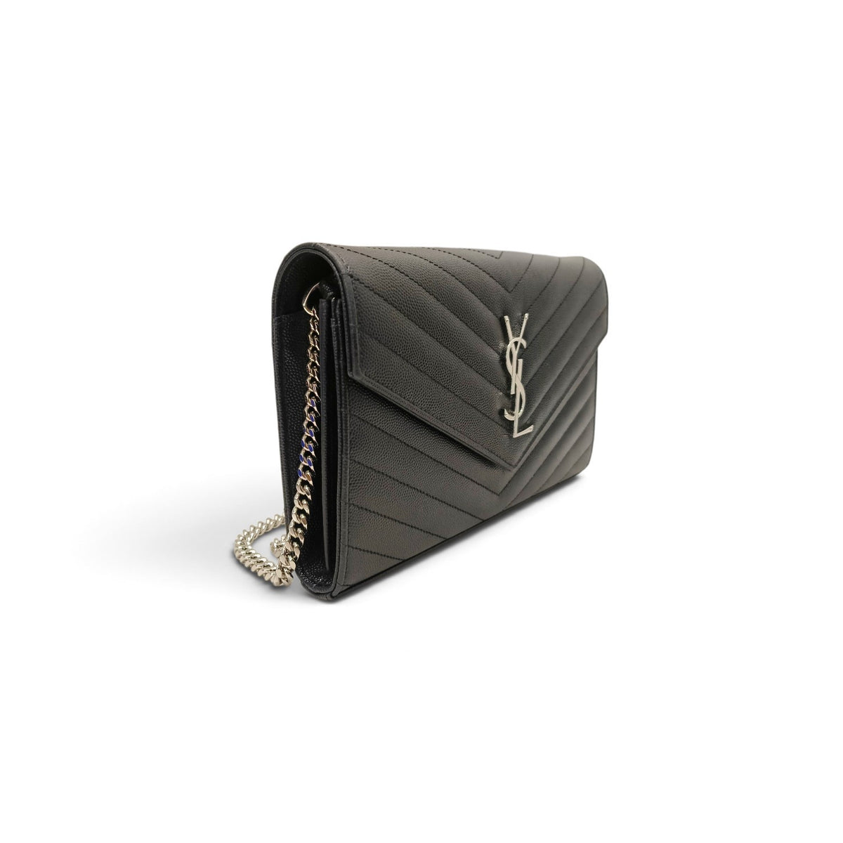 Saint Laurent Paris Shoulder Bag 377828 Black BRS377828-1121 Rank B