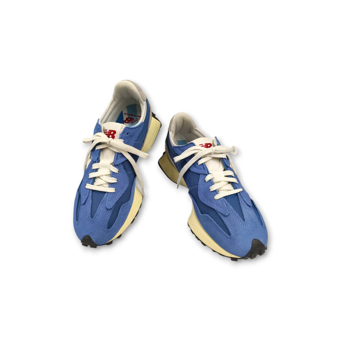 NEW BALANCE Sneaker SIZE 42.5 U327WRA Mens Blue/Grey Rank A